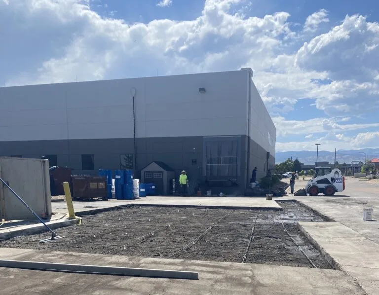 Commercial Slab Preparation in Longmont